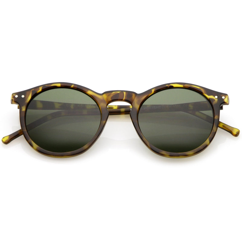 zeroUV 1920's P3 Dapper Vintage Inspired Round Sunglasses 8637 Sunglasses White Smoke Yellow Green,Black Smoke,Tortoise Amber,Dark Tortoise Green,Tortoise Smoke,Black Green,Clear Smoke Tortoise,Polarized Black Smoke,Polarized Tortoise Brown,Polarized Tortoise Green,Orange Green