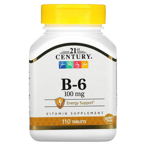 21st Century 21st Century® Vitamin B-6 - 100 Mg Vitamins & Supplements Lavender