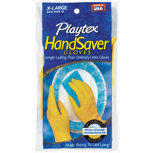 Playtex Playtex HandSaver Everyday Protection XL Gloves 1 Pr Pack Sponges & Scouring Pads Alice Blue