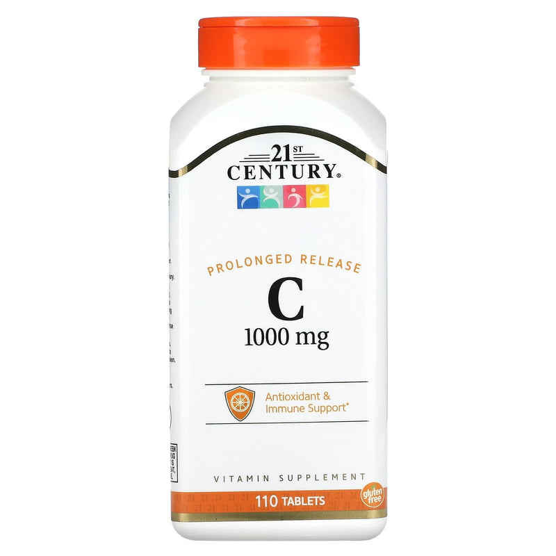 21st Century 21st Century Vitamin C 1000 Mg - Prolonged Release - 110 Tablets Vitamins & Supplements White Smoke