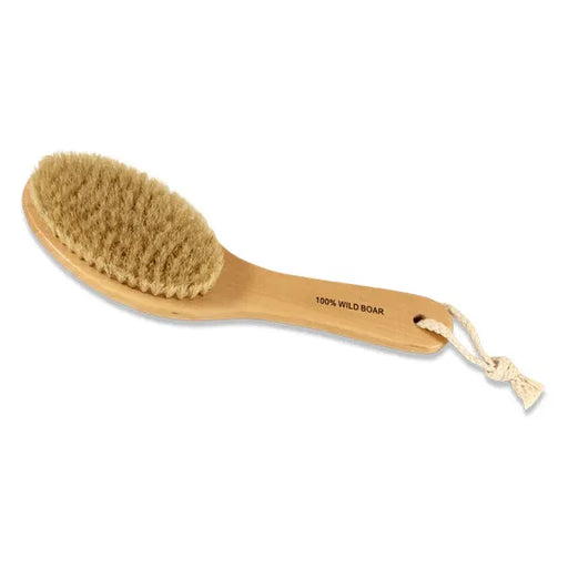 The Sponge Company The Sponge Company Body Brush Short Handle Body Brush Dark Khaki