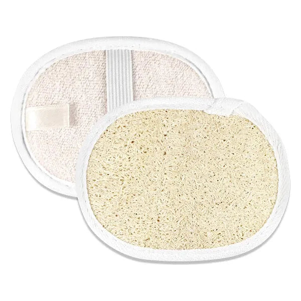 Touch Me Touch Me Loofah Facial Pad 3"x4" [262-25] Facial Pad Antique White