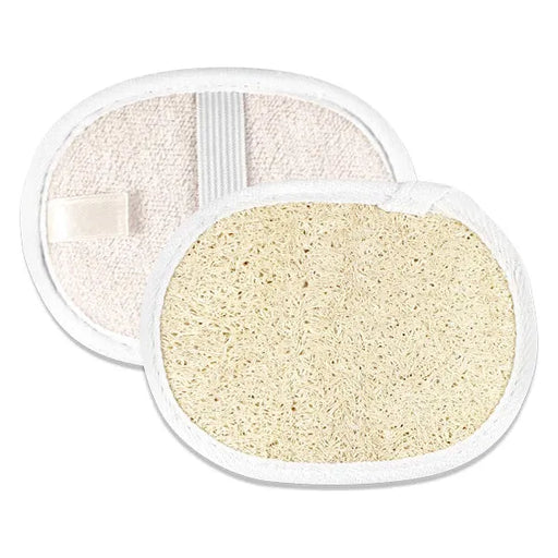 Touch Me Touch Me Loofah Facial Pad 3"x4" [262-25] Facial Pad Antique White