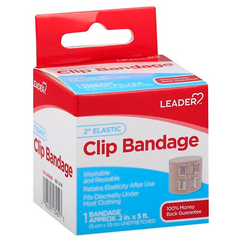 Leader Leader Elastic Bandage Self Adhering 2 In 1 Ct Medical Tape & Bandages White Smoke