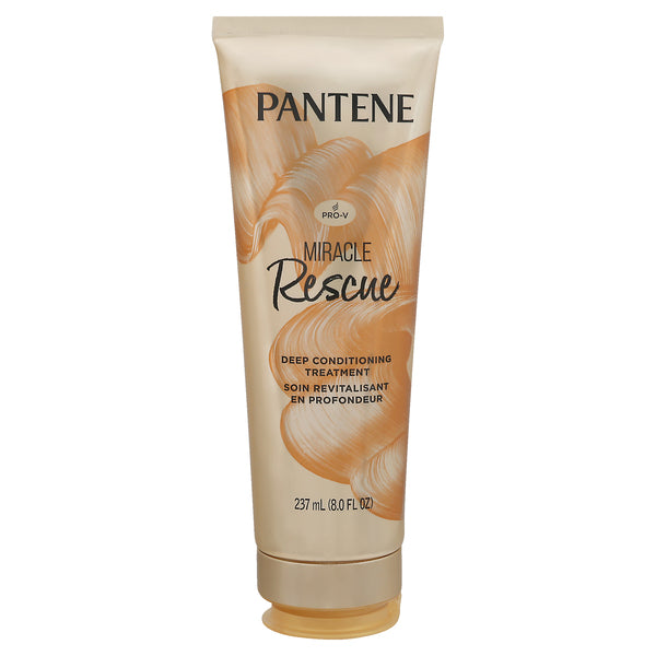 Pantene Pantene Miracle Rescue Deep Conditioning Hair Mask Treatment - 8 Fl Oz Hair Care White Smoke