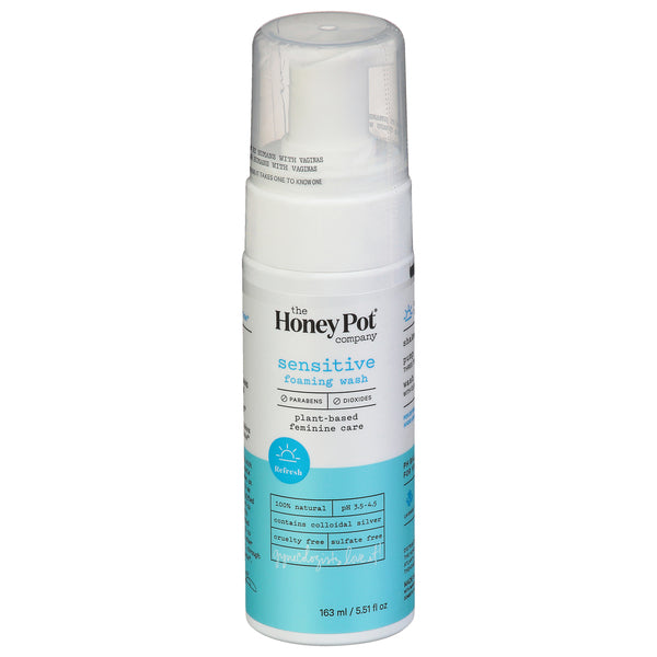 The Honey Pot The Honey Pot Foaming Wash, Sensitive, Refresh 163 Ml Health & Beauty Light Gray