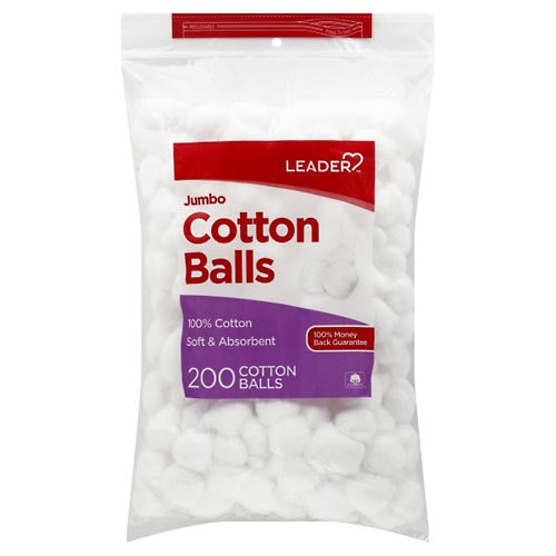 Leader Leader™ Jumbo Cotton Balls – Soft and Highly Absorbent Cotton Balls Lavender