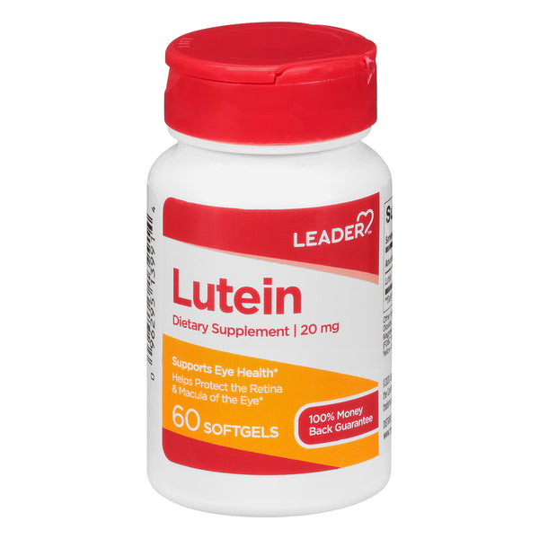 Leader Leader Lutein, 20 Mg, Softgels Vitamins & Supplements White Smoke