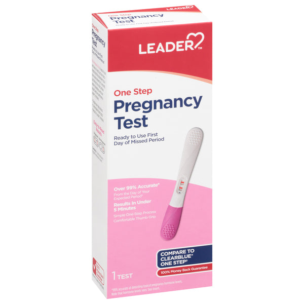 0 Leader One Step Pregnancy Test Kit Pregnancy Tests White Smoke