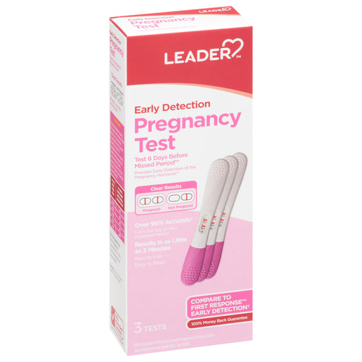 Leader Leader, Pregnancy Test, Early Detection Pregnancy Tests Pink