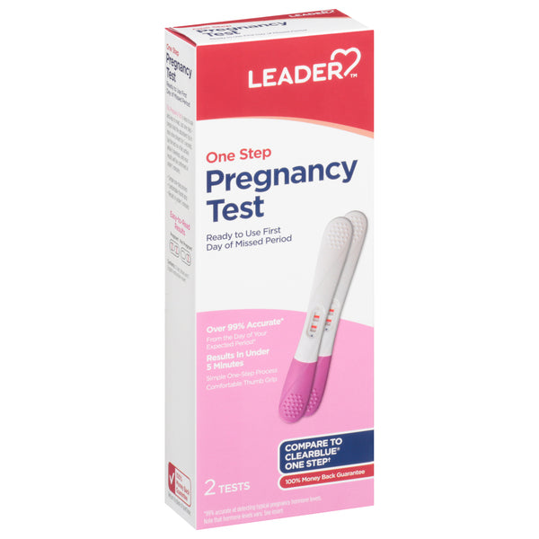 Leader Health Care Leader One Step Pregnancy Test Kit Pregnancy Tests White Smoke