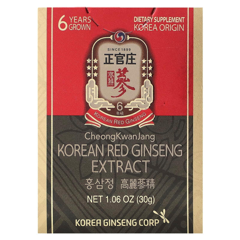 Cheong Kwan Jang Cheong Kwan Jang Korean Red Ginseng Extract 1.06 Oz Vitamins & Supplements Dark Slate Gray