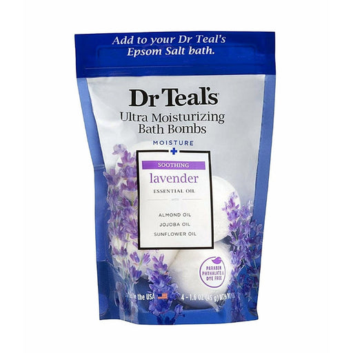 Dr Teal's Dr Teal's Soothing Lavender Ultra Moisturizing Bath Bombs Bath & Body White Smoke