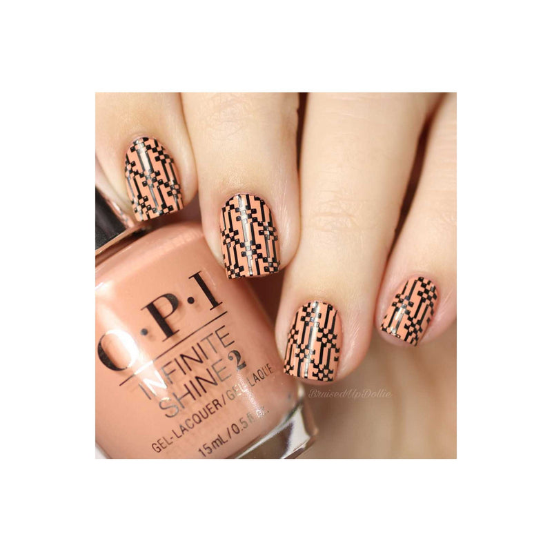 UberChic Beauty Collection 17 Stamping Plate Tan