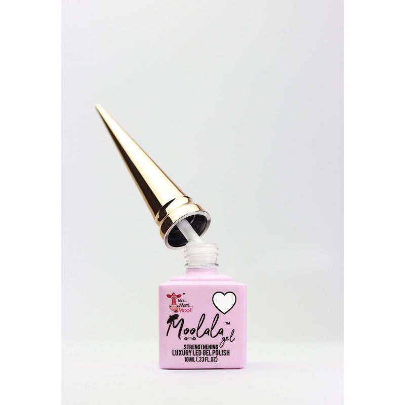 minimanimoo Moolala™ 2 Step Gel - #23 Pure White Nail Polish Lavender