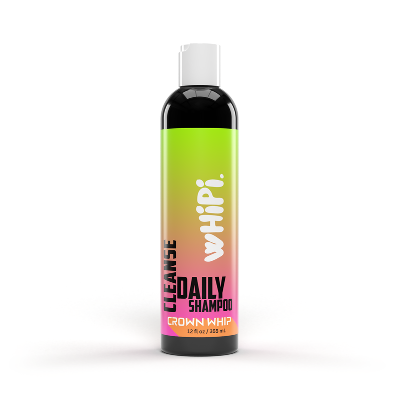 Whipi Co Cleanse – Crown Whip Daily Shampoo White Smoke 12 oz Bottle