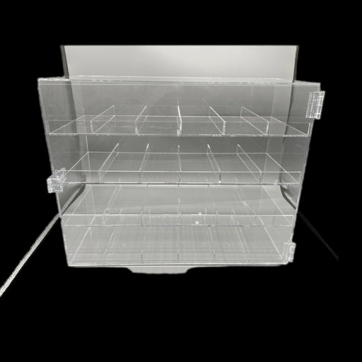 VIP Extensions VIP 24-Slot Acrylic Display Salon Supplies Black