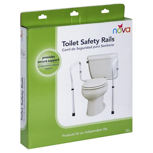 Nova Nova Toilet Safety Rails - Gray Baby Safety Rails Lavender