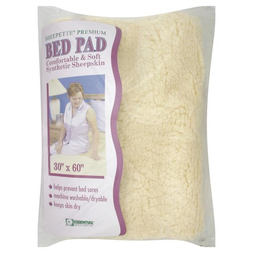 Essential Medical Supply Essential Medical Supply Sheepette Synthetic Bed Pad By 30 X 60 Beds & Accessories Wheat