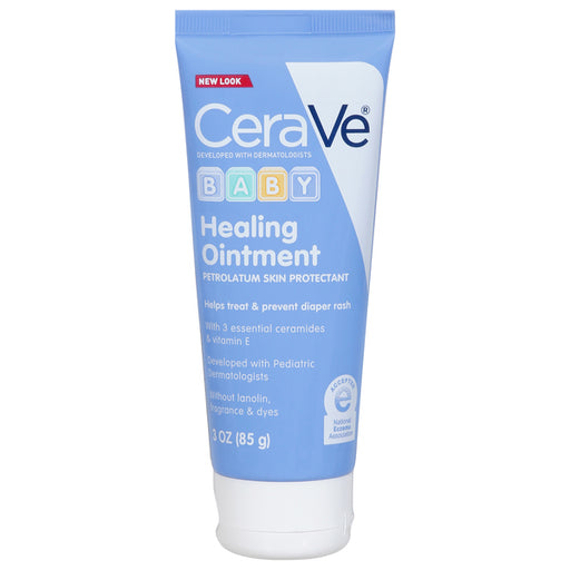 CeraVe CeraVe Baby Healing Ointment For Diaper Rash, 3 Oz Baby & Toddler White Smoke