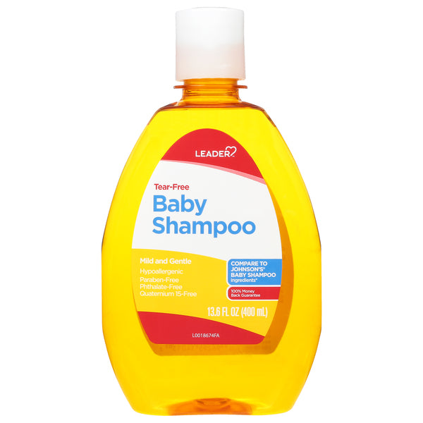 Leader Leader Baby Shampoo, Tear-Free Formula, 13.6 fl oz Shampoo White Smoke