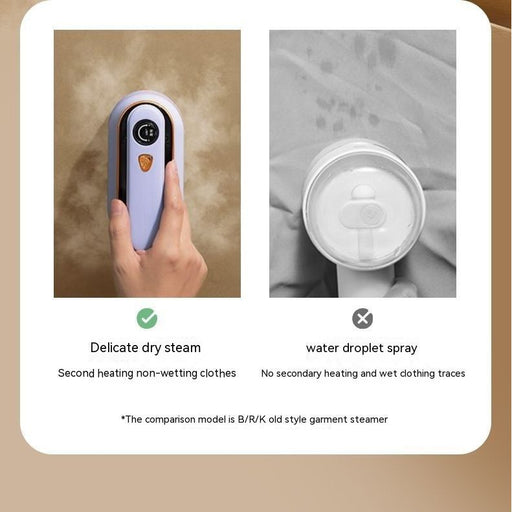 SmartPursue™ ✨ Foldable Portable Ironing Machine – Wet & Dry Handheld Steamer Portable Ironing White Smoke Light Purple / AU,Light Purple / EU,Light Purple / UK,Light Purple / US,Milky White / AU,Milky White / EU,Milky White / UK,Milky White / US