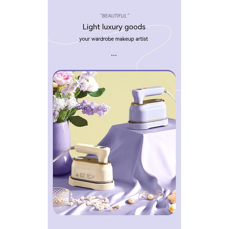 SmartPursue™ ✨ Foldable Portable Ironing Machine – Wet & Dry Handheld Steamer Portable Ironing Light Gray Light Purple / AU,Light Purple / EU,Light Purple / UK,Light Purple / US,Milky White / AU,Milky White / EU,Milky White / UK,Milky White / US