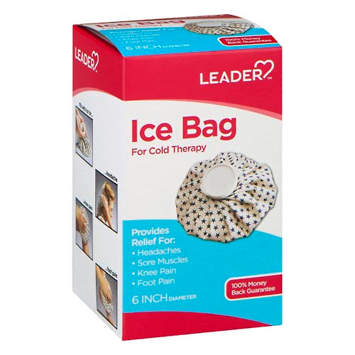 Leader Leader Ice Bag 6 Inch Hot & Cold Therapies Lavender
