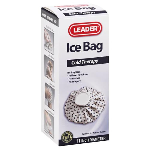 Leader Leader Ice Bag Cold Therapy Hot & Cold Therapies Light Gray