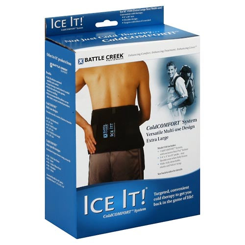 Battle Creek Battle Creek Cold Comfort System Ice It Extra Large 1ea Hot & Cold Therapies White Smoke