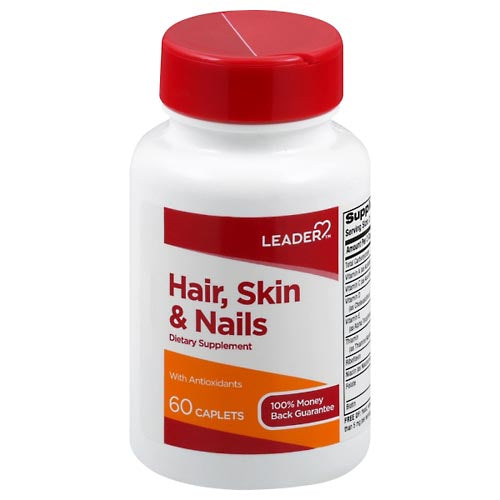 Leader Leader™ Hair, Skin &amp; Nails Daily Supplement – Targeted Beauty Formula Nails White Smoke