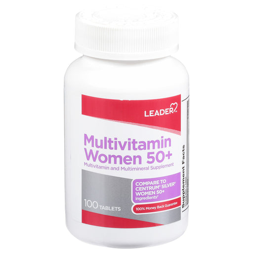 Leader Leader™ Women's 50+ Multivitamin & Multimineral Vitamins & Supplements White Smoke