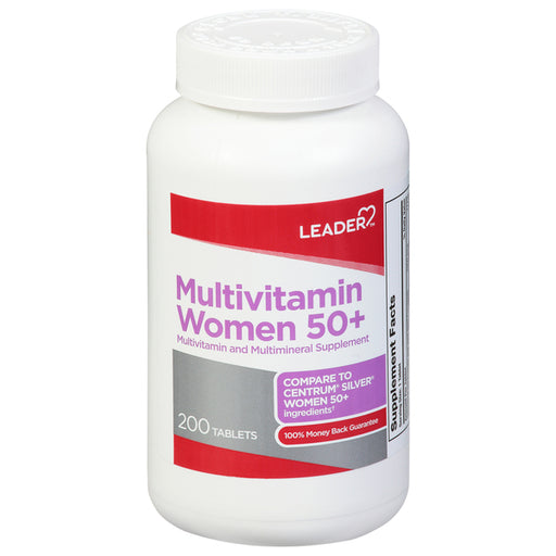 Leader Leader™ Women’s 50+ Multivitamin – Comprehensive Health Support (Tablets) Vitamins & Supplements Lavender