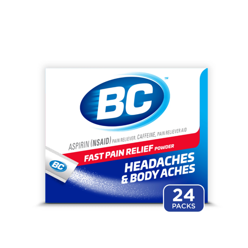 BC BC® Fast Pain Relief Powder – 6-Pack (24ct per box) Medicine & Drugs White Smoke