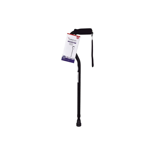 0 Cardinal Health, Cane, Adjustable, Offset Handle, Black Canes & Walking Sticks White Smoke