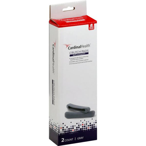 Cardinal Health Cardinal Health Crutch Pads Replacement 2ct Health Care Light Gray