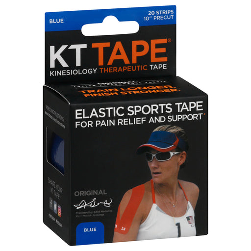 KT Tape KT Tape Kinesiology Cotton, Blue Health & Beauty Black