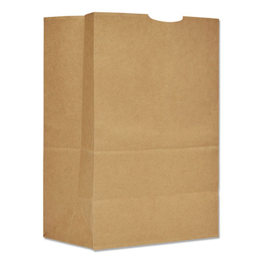 General General Grocery Paper Bags, 50 Lbs Capacity, #10, 6.31"w X 4.19"d X 13.38"h, Kraft, 500 Bags Bread Boxes & Bags Dark Khaki