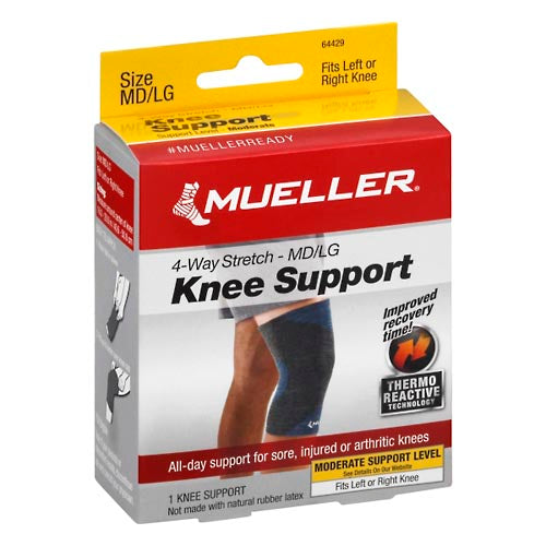 Mueller Mueller® 4-Way Stretch Knee Support – Medium/Large (1 Ct) Health Care White Smoke