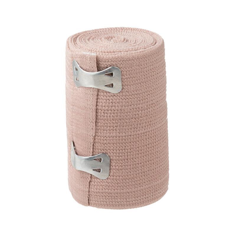 Dynarex Dynarex Latex Free Elastic Bandage 3  x 4.5 Yd 10Ea Elastic Rosy Brown