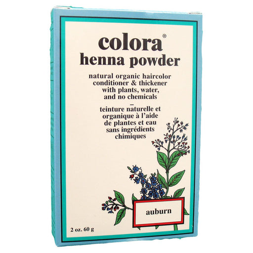 Colora Colora Henna Powder Hair Color Auburn 2Oz Hair Color Antique White