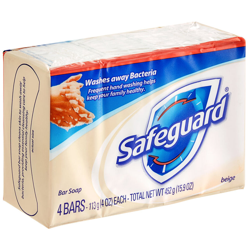 Safeguard Safeguard Antibacterial Bar Soap, Beige - 4 Oz Bar Soap White Smoke