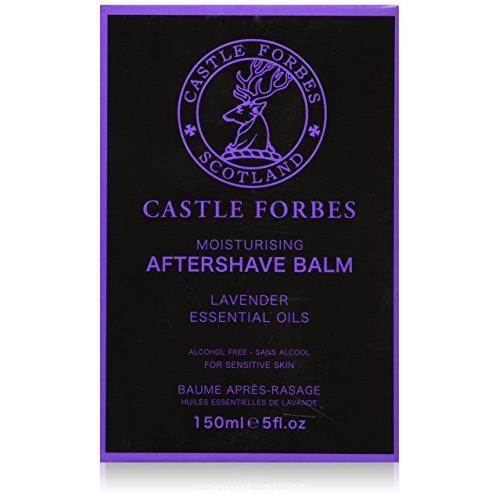 Castle Forbes Castle Forbes Lavender Oil Aftershave Balm 5oz Aftershave Black