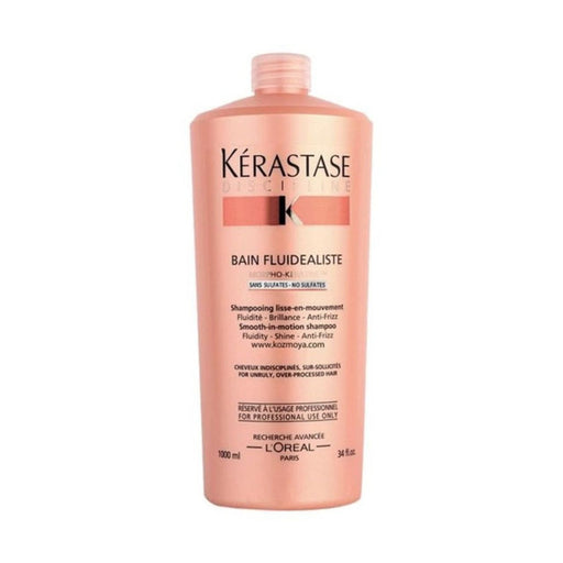 Kerastase Kerastase Discipline Bain Fluidealiste Shampoo, 1000 Ml Shampoo White Smoke