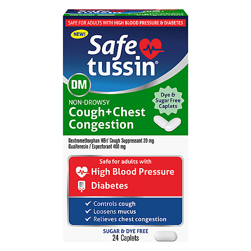 Safetussin Safetussin DM Cough & Chest Congestion Sugar & Alcohol Free 8oz Medicine & Drugs White Smoke