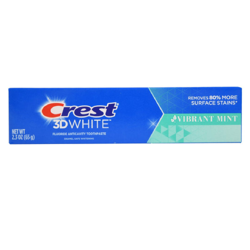 Crest Crest 3D White Vibrant Mint 2.3oz Toothpaste Royal Blue