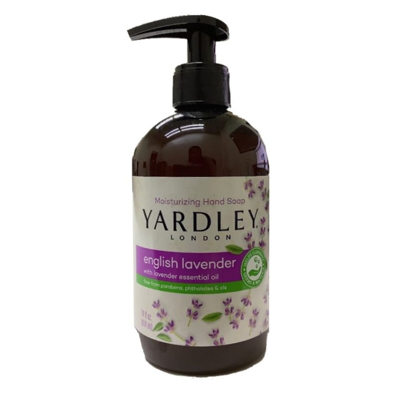 Yardley Yardley London English Lavender Liquid Hand Soap – Soothing & Moisturizing, 14 oz Bath & Body White Smoke
