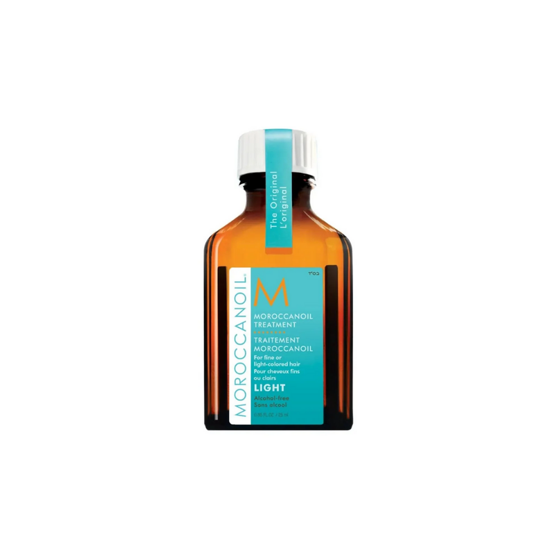 Moroccanoil Moroccanoil Light Treatment Oil For Fine Or Blonde Hair 25 Ml Work Lights White Smoke
