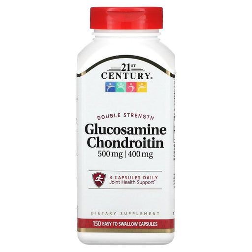 21st Century 21st Century Glucosamine 500 Mg Chondroitin 400 Capsules Double Strength Vitamins & Supplements White Smoke