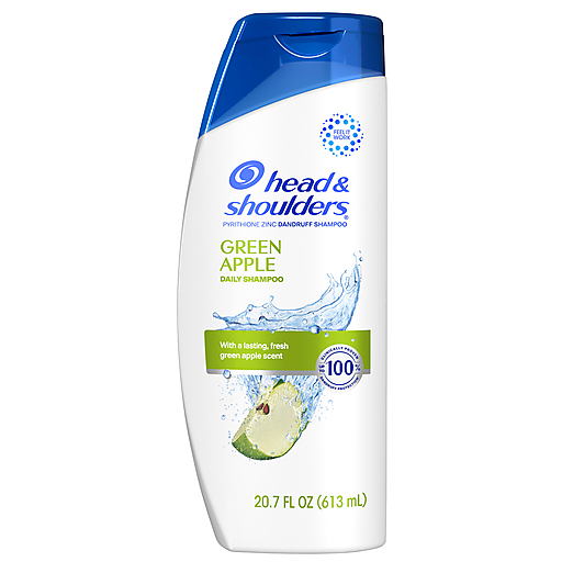 Head & Shoulders Head & Shoulders Green Apple Dandruff Shampoo, 20.7 Fl Oz Shampoo White Smoke